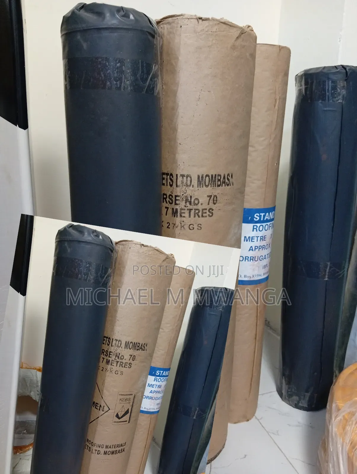 Long-Term Protection Roofing Felt Bituminous