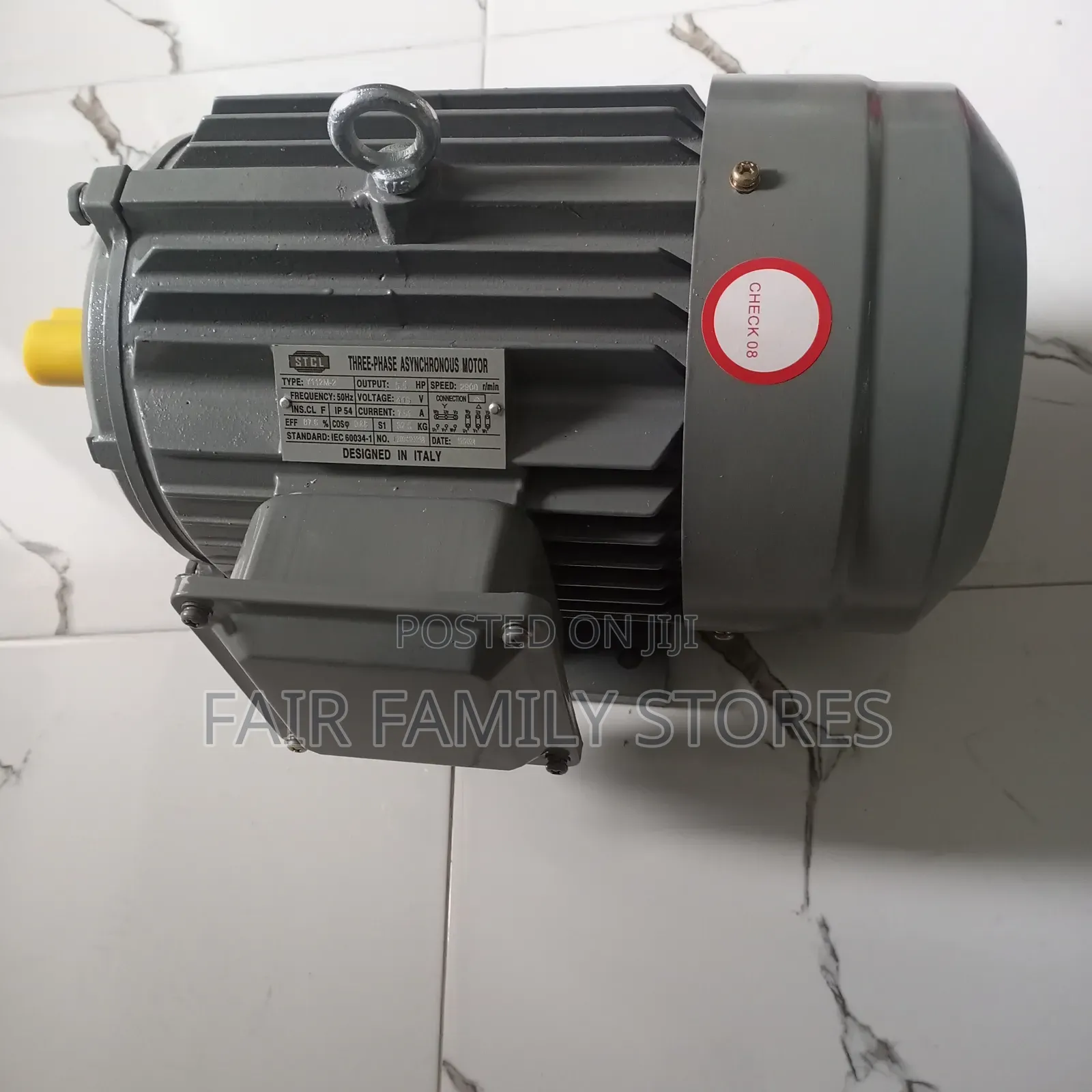 5.5hp Motor 3-Phase High Speed