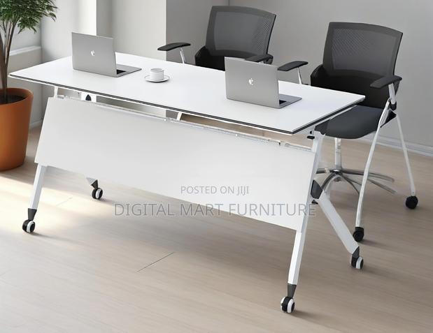 Office Table: Adjustable Modern Students Foldable Table
