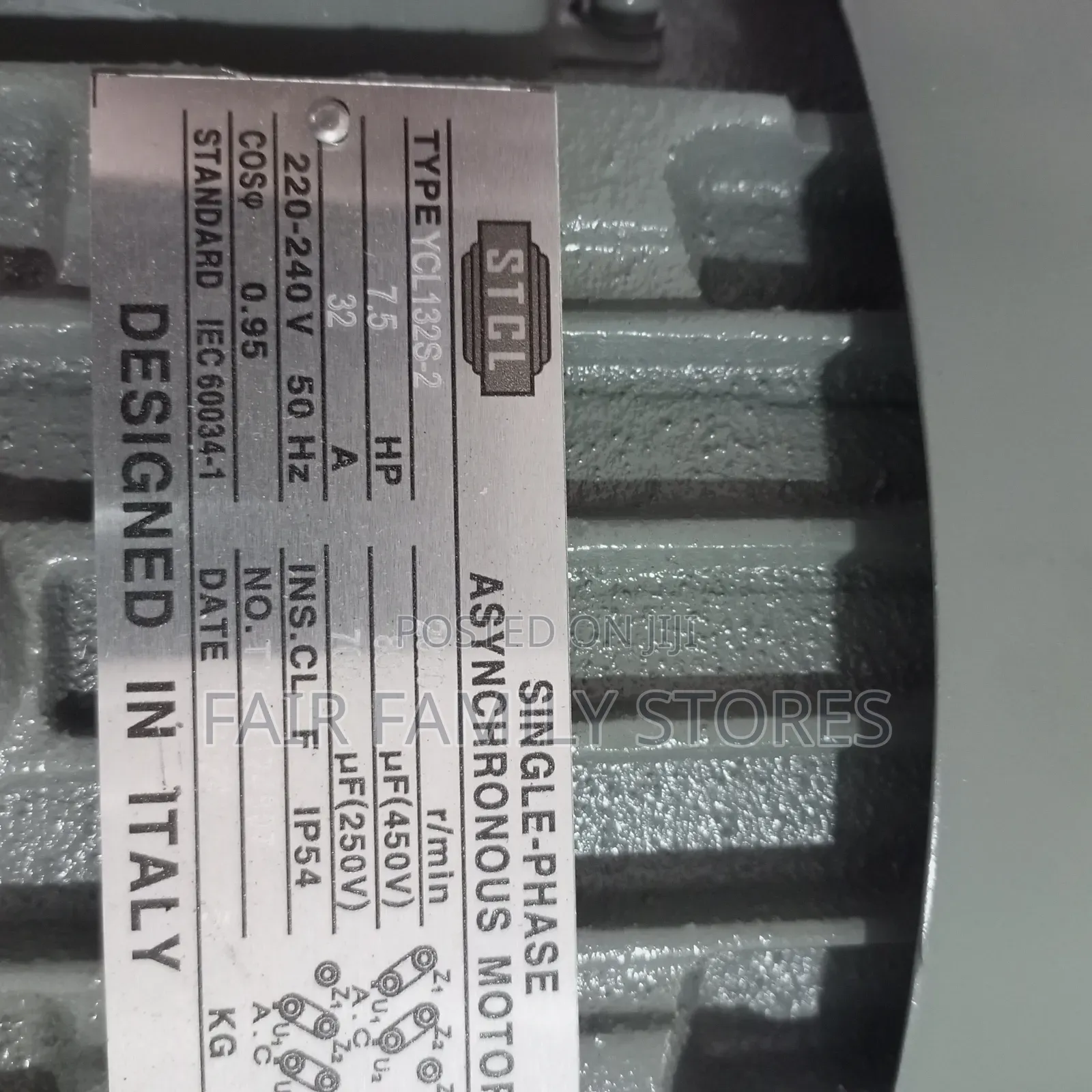 7.5hp Single Phase High-Speed Motor