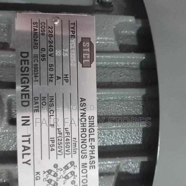 7.5hp Single Phase High-Speed Motor - thumbnail 5