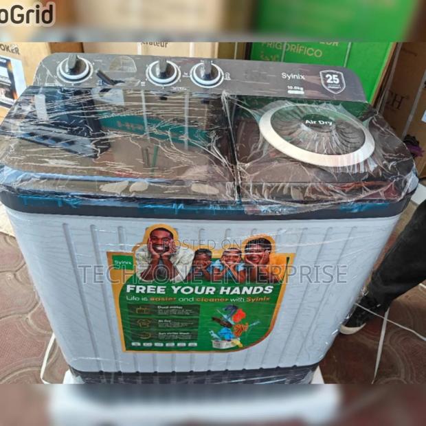 Syinix 10kg Top-Load Washing Machines
With 15 Mins Wash Timer