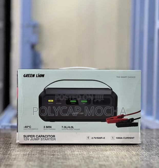 Green Lion Super Capacitor 12v Jump Starter - main view