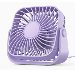 Usb Rechargeable Mini Desk Fan, Portable Quiet Cooling