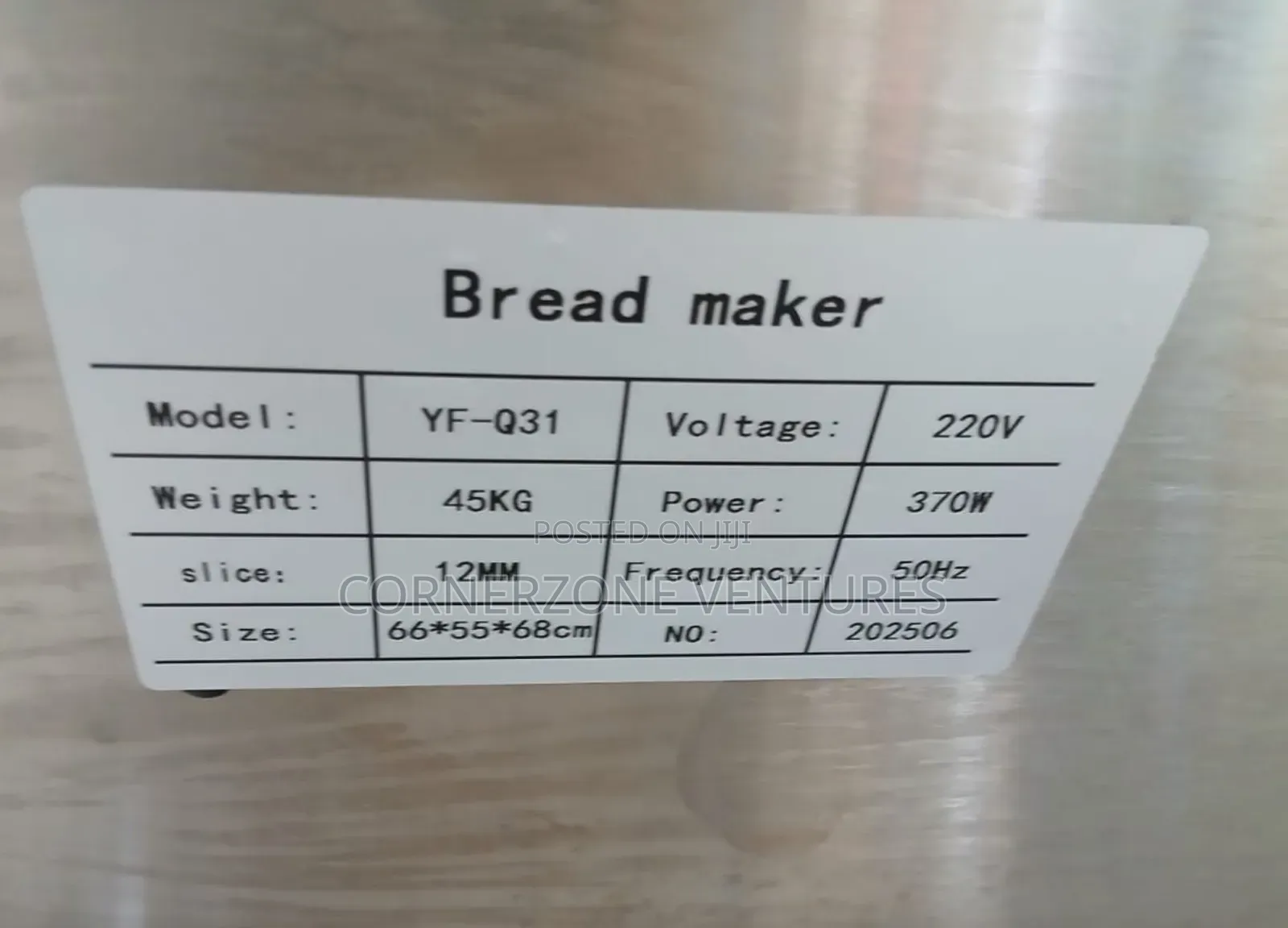 Bread Slicer / Commercial Bread Slicing Machine