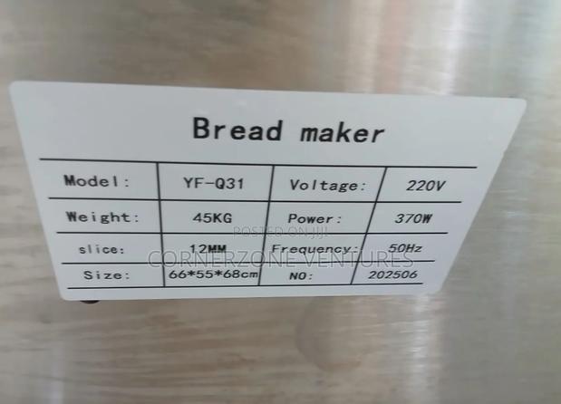 Bread Slicer / Commercial Bread Slicing Machine - thumbnail 4