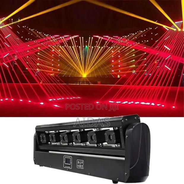 6 Eyes Moving Head Laser Light Show Projector RGB Lasers Lazer Disco - main view