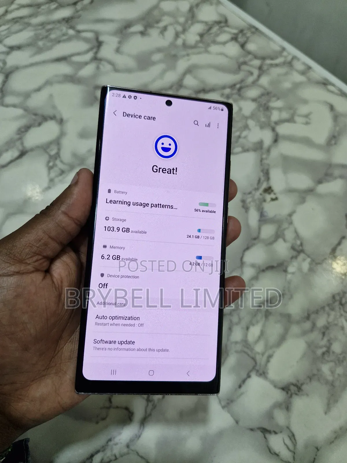 Samsung Galaxy Note 20 Ultra 5G 128 GB Gold