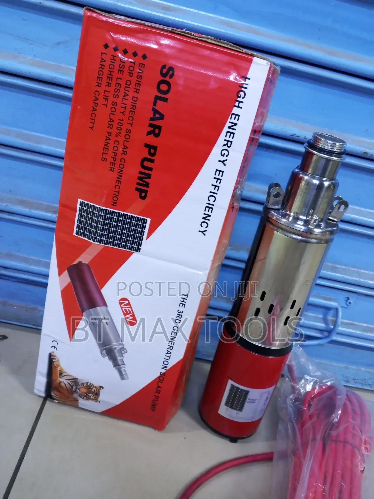 Tiger Submersible Solar Water Pump 250w