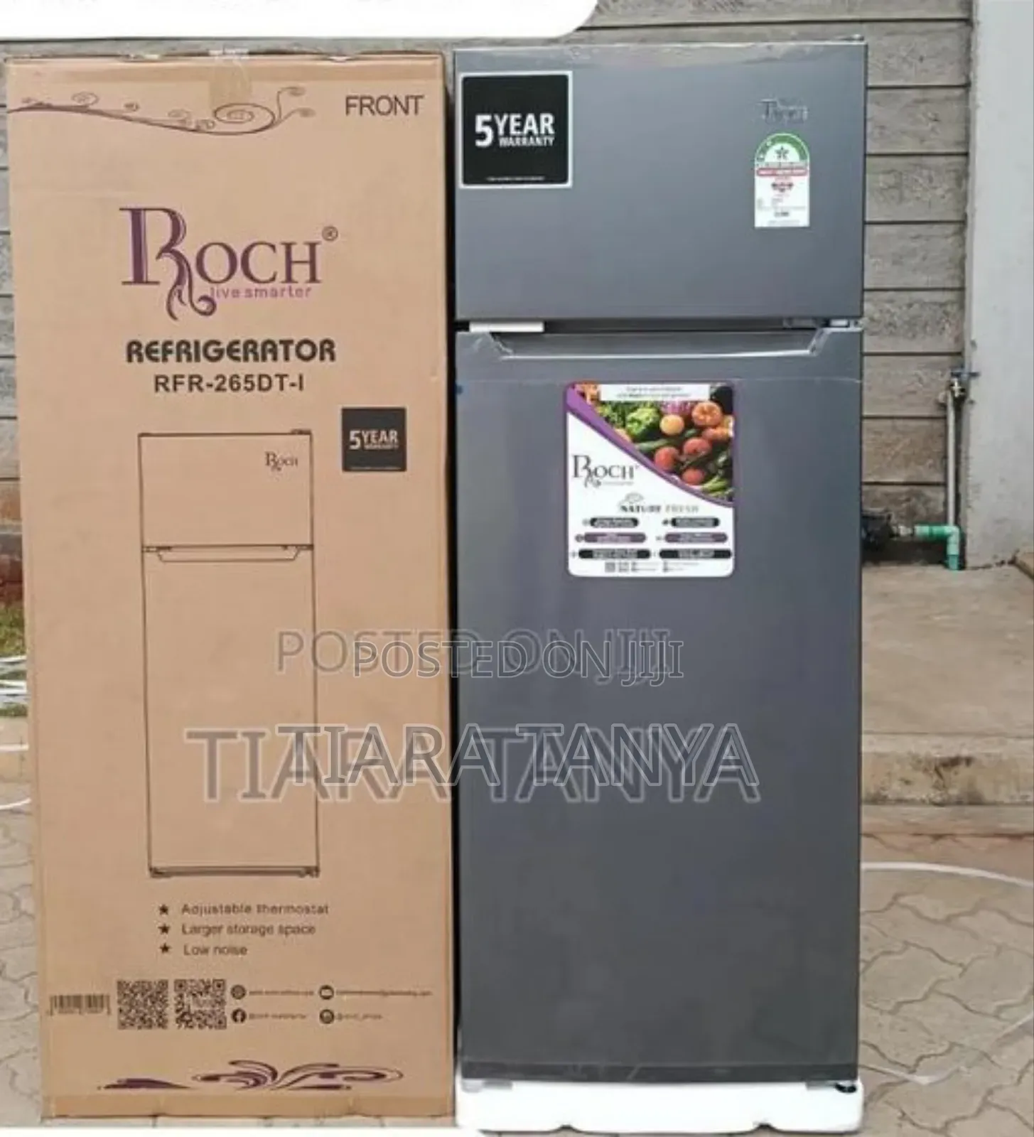 Roch 265 Dti Two Door 211 Litres Fridge