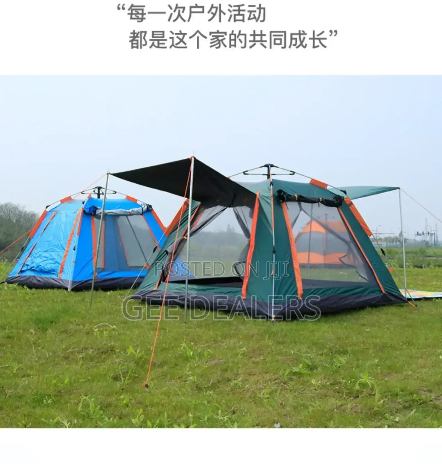 6-8 People Camping Tent, Outdoor Tent