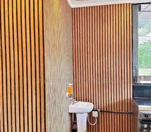 3d Fluted Wallpaper