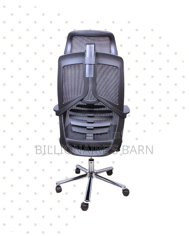 Minimal High Back Mesh Office Chair — Great for Study or Work - thumbnail 3