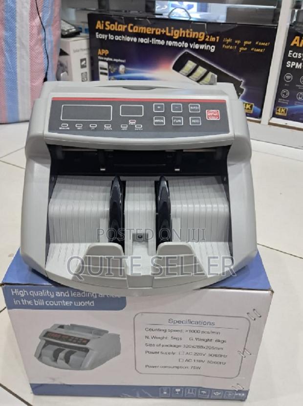 Money Counter Machine Uv - Automatic Detection With Ir (Optional) - main view