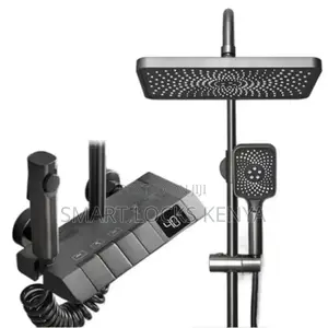Rainfall Mixer Piano Shower Set With 4 Functions