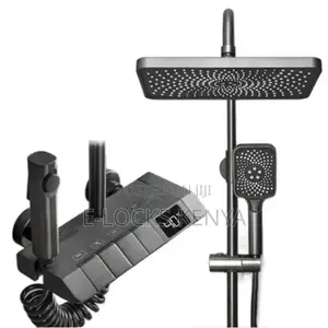 Rainfall Mixer Piano Shower Set With 4 Functions