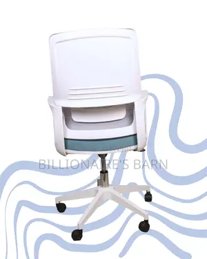 White Ergonomic Mesh Office Chair | Best-Seller Adjustable Height