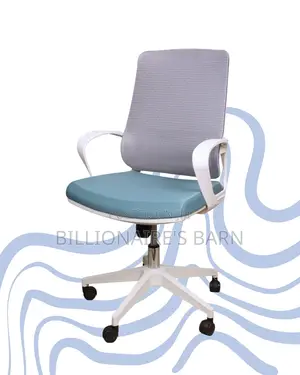 White Ergonomic Mesh Office Chair | Best-Seller Adjustable Height