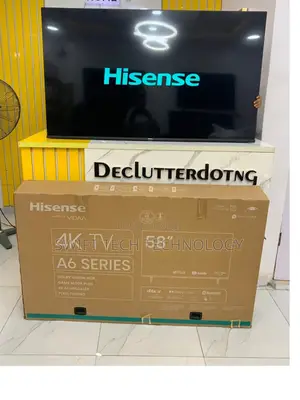 Hisense 58 Inches 4 K A6 Series Frameless Tv
