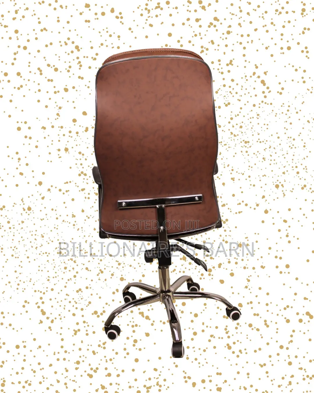 Ergonomic Executive Leather Chair | Minimal Tilt Lock Mechanism