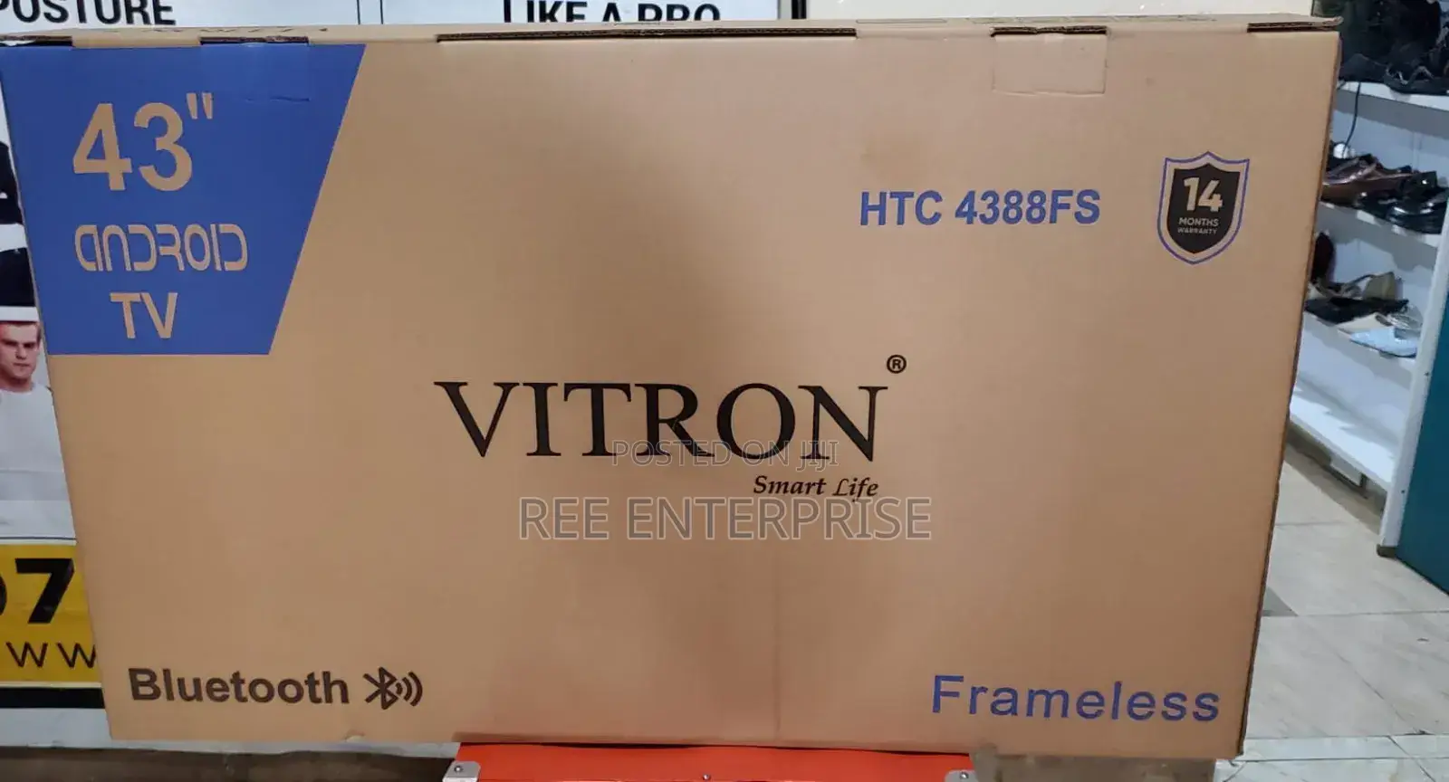 Offer Offer While Stock Last Vitron 43 Inches Brand New Tv