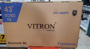 Offer Offer While Stock Last Vitron 43 Inches Brand New Tv