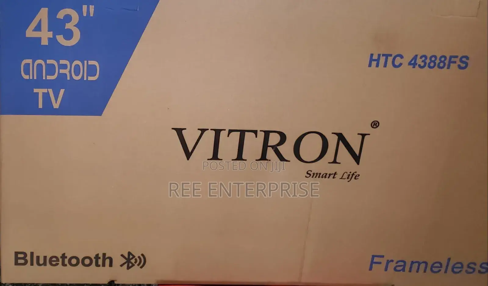 Offer Offer While Stock Last Vitron 43 Inches Brand New Tv