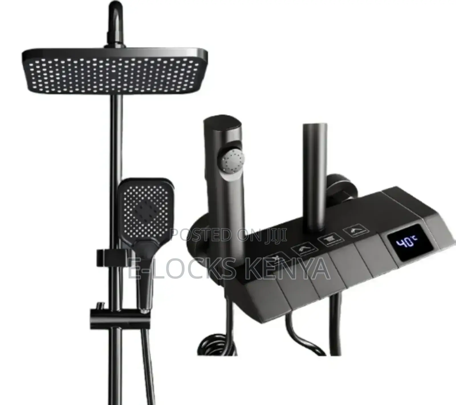 Digital Display Thermostatic Shower System