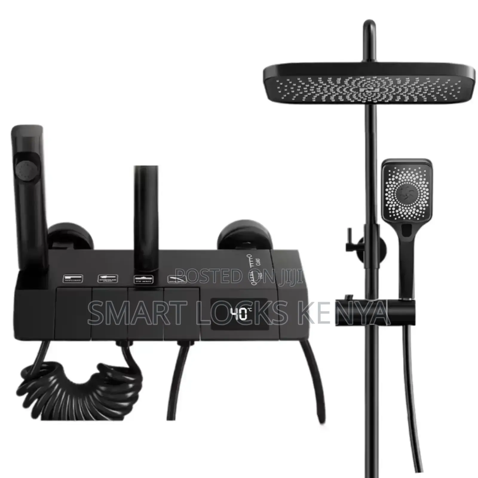 Digital Display Thermostatic Shower System
