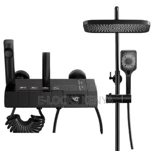 Digital Display Thermostatic Shower System