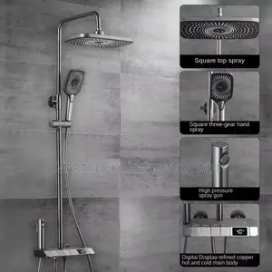 Digital Display Thermostatic Shower System