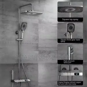 Digital Display Thermostatic Shower System