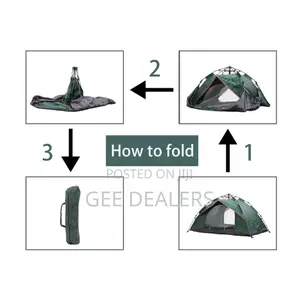 2 People Tent, Camping Tent For Upto 4