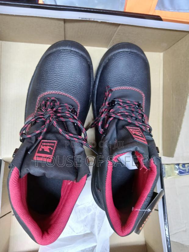 Red Leather Boots - main view