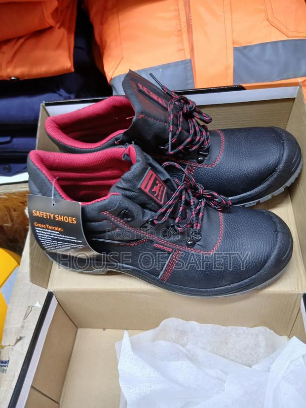 Red Leather Boots - thumbnail 2