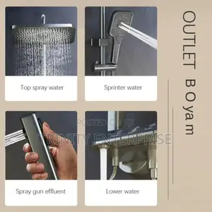 Display Thermostatic Shower System Luxury Smart Bathroom Shower Eat