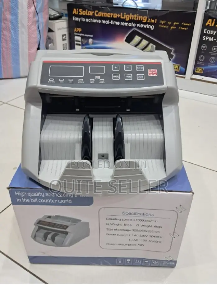 Fastest and Most Reliable Money Counter With Unparalleled Speed