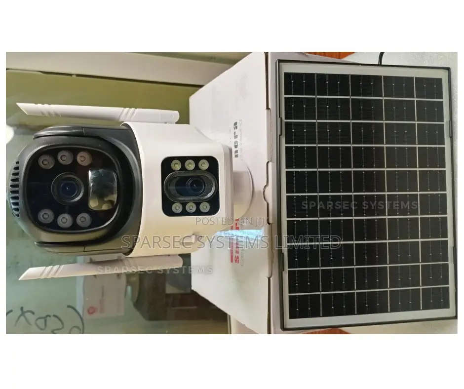 V380 Pro Solar Dual Lens 4g Camera
