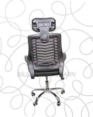 Orthopedic Secretarial Mesh Chair — Smooth-Rolling Mobility
