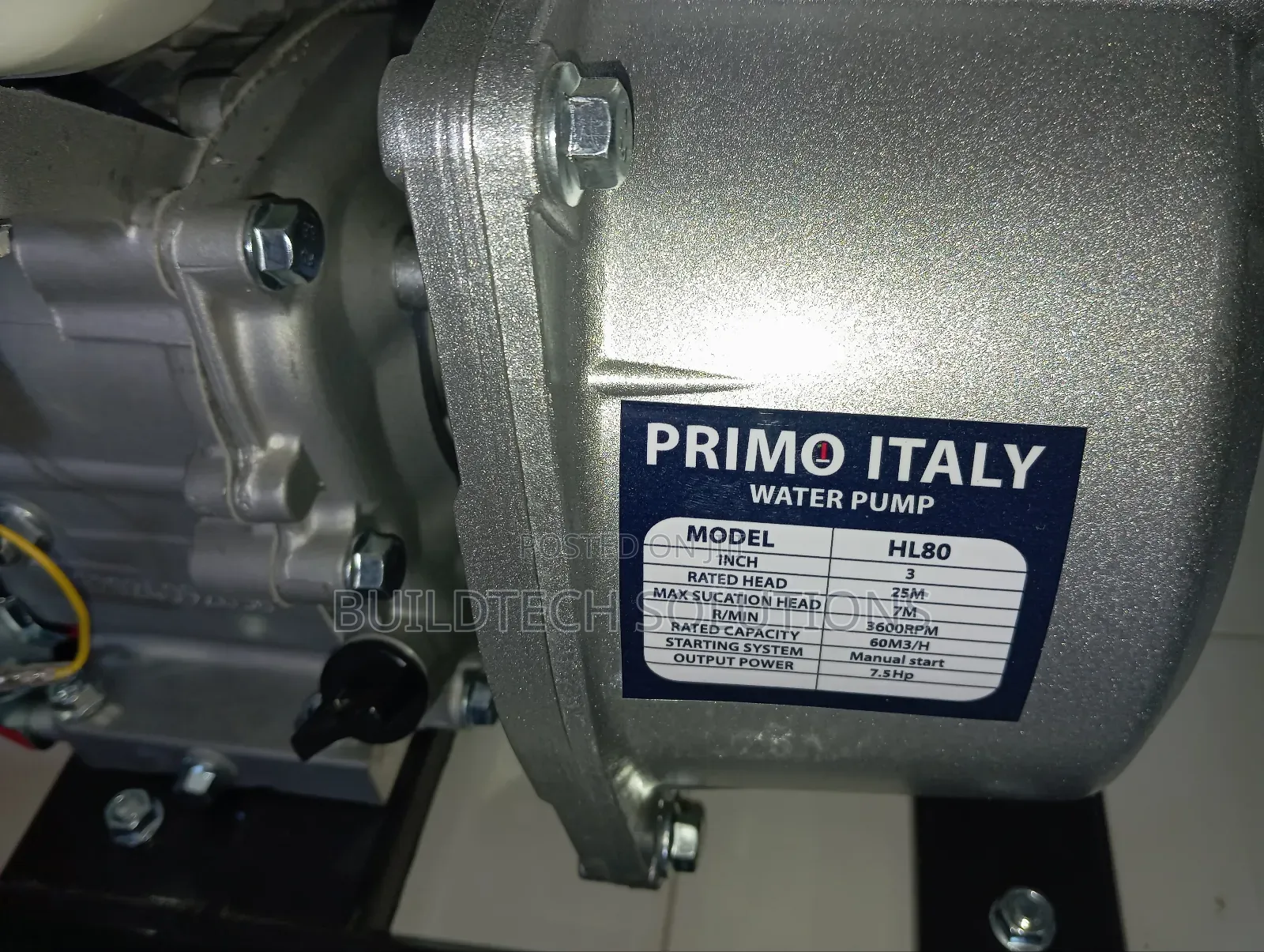 Hl 80 Water Pump 25 MTRS Head