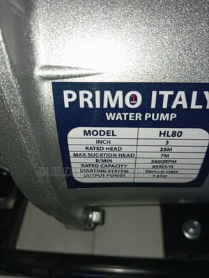Brand New Water Pump in Industrial Area