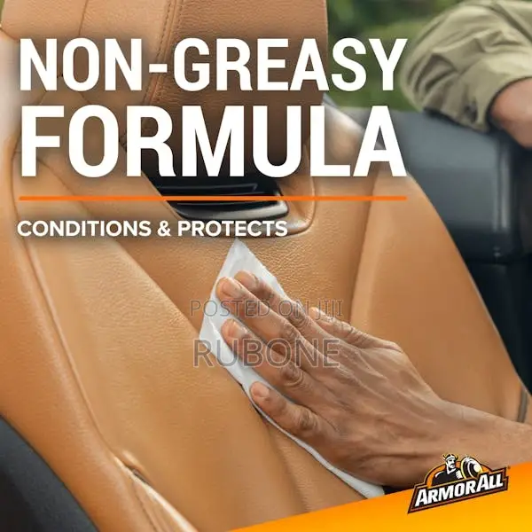 Armor All Leather Wipes With Beeswax