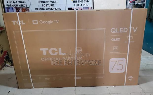V6c New in Qled TCL 75 Inches Brand New Tv