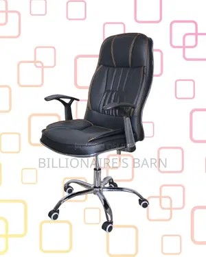 Executive Leather Office Chair (Sleek) — Fast Seller