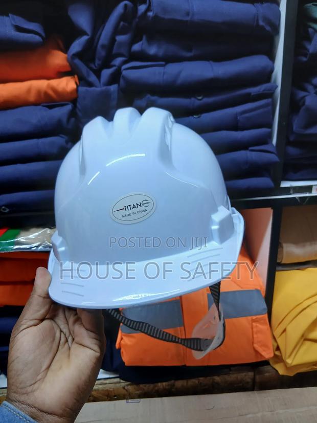 Impressive Helmets, White Titan Helmets - main view