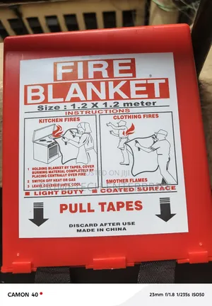 1.2m By 1.2 M Fire Blanket