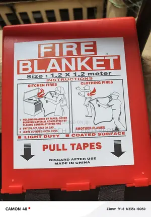 1.2m By 1.2 M Fire Blanket