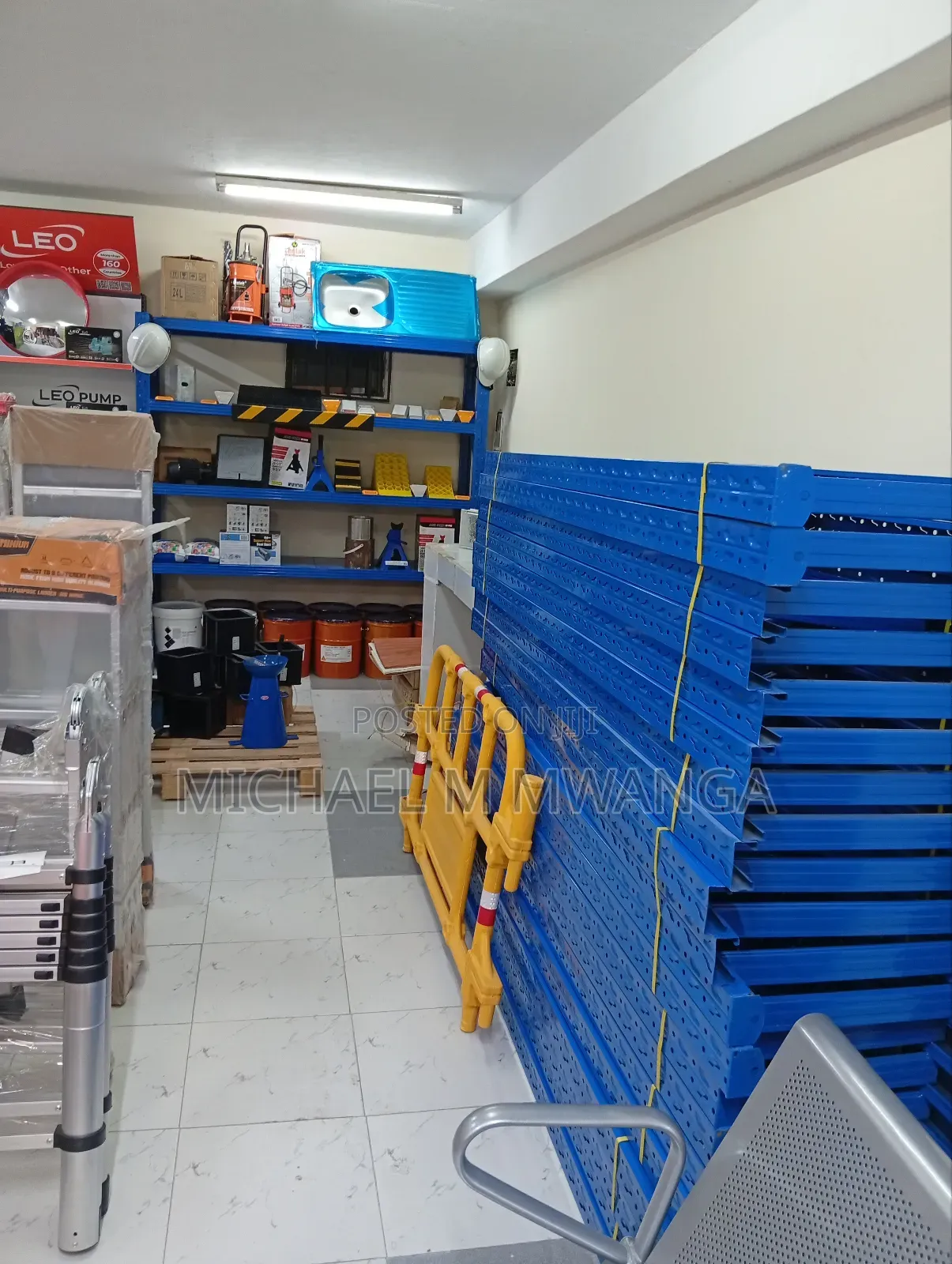 Long Service Racking Shelves 4 Level