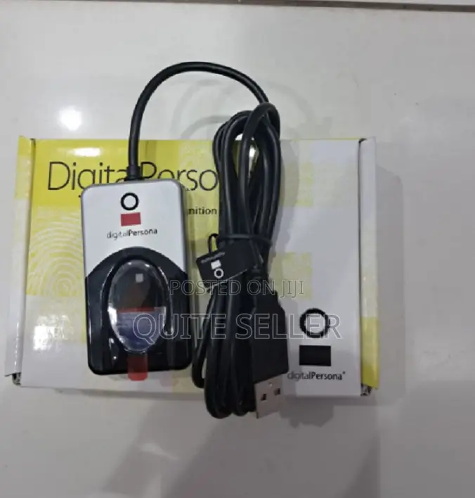Digital Persona Usb Fingerprint Scanner With High-Speed Scanning