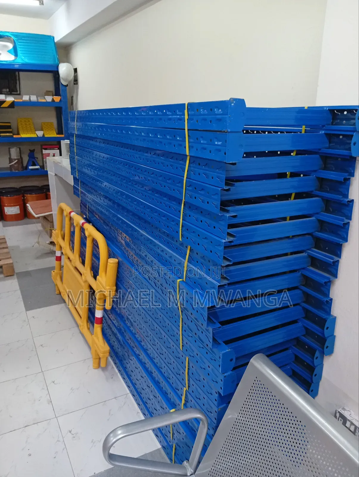 Powder Coated Racking Shelves 4 Level